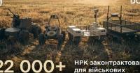 Україна законтрактувала понад 22 тисячі наземних роботизованих комплексів для ЗСУ