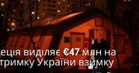 Швеція виділяє майже €47 млн на цивільну підтримку України напередодні зими