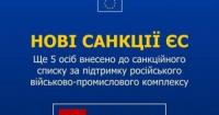 ЄС посилює санкції проти російського оборонно-промислового комплексу