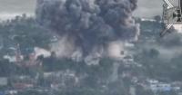 У мережі з’явилось жахливе відео вибуху 3-тонної бомби, яку росіяни скинули на Оріхів