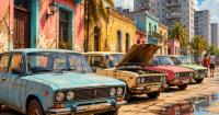 Російський автопарк старіє: країна рухається до «кубинського сценарію»