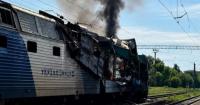 На Одещині дрон-камікадзе влучив у пасажирський поїзд (фото)
