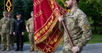 Володимир Зеленський вручив бойовий прапор 429-й окремій бригаді безпілотних систем «Ахіллес»