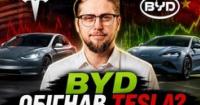 Tesla проти BYD: хто здобуде пальму першості на ринку електромобілів?