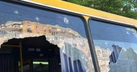Під удар в Одесі потрапила зупинка транспорту з людьми (фото, відео)
