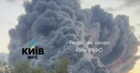 У Борисполі приліт по великих продуктових складах та об’єктах