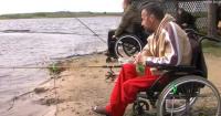 Спортивну риболовлю для поранених бійців проводять на Рівненщині (відео)