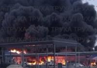 Шахед вдарив по зупинці та автосалону Renault​ у Білій Церкві: відео моменту прильоту