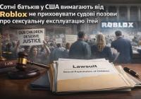 Сотні батьків у США вимагають від Roblox не приховувати судові позови про сексуальну експлуатацію дітей