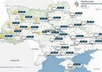 В Україні 28 серпня очікуються дощі та грози на півдні та сході