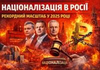 У 2025 році Росія встановила новий рекорд націоналізації підприємств