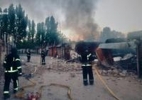 Путінський "Орєшнік" денацифікував три гаражі у Білій Церкві (фото)