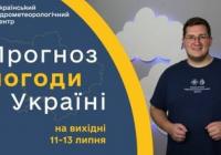 Вихідними Україну накриють дощі та грози: синоптики прогнозують нестійку погоду