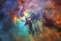 Невероятной красоты космический пейзаж: Туманность Лагуна. Фото и видео от телескопа Хаббла