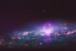 Поразительные рентгеновские суперпузыри далекой галактики   
