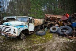 Что стало с техникой ликвидаторов в Чернобыле (фото)