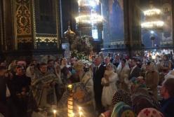 Пафосные крестины в Киеве