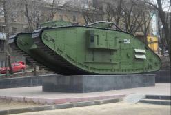 Первое боевое применение танков на территории Украины
