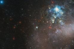 Очень Большой Телескоп ESO помог астрономам рассмотреть новорожденную звезду в соседней галактике  