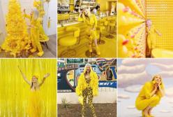 Цвет настроения желтый: Элла Лондон 7 лет живёт в окружении только одного цвета