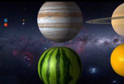 Фруктовый салат Солнечная система