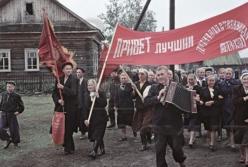 Постановочные фото жизни в СССР