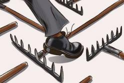 Граблі зі слідами страусиних туфель Януковича і танці на радощах