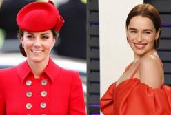 Звезда «Игры престолов» Эмилия Кларк и Кейт Миддлтон встали плечом к плечу ради благого дела