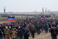 Военные сборы в «ДНР»: Боевики мобилизуют мирных жителей