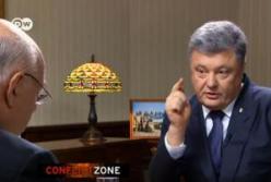 Неудобное интервью Петра Порошенко для DW (полный текст)