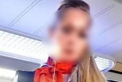 Проводница из Германии снимала на работе порно