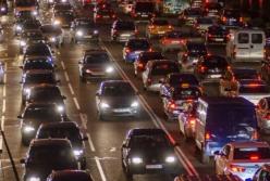 Киев сковали вечерние пробки (карта)