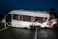 Гнал на высокой скорости: появились новые детали и фото жуткой аварии с маршруткой под Киевом