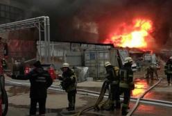 Мощный пожар охватил "киевский Чернобыль" (фото)