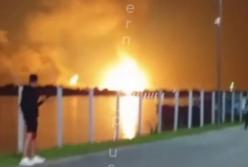 Росія розбила станцію на Одещині, через яку постачали газ з США та Азербайджану: відео масштабної пожежі