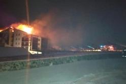 ​В Винницкой области произошел пожар в отеле: есть жертвы
