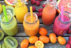 Фруктовые соки могут сократить жизнь