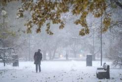 В Украину идут морозы и метели 