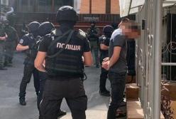 В Киеве задержали вооруженную группу (видео)