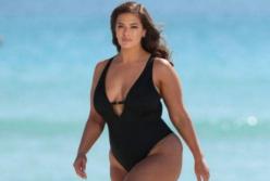 Известная plus-size модель Эшли Грэм родила первенца