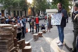 Приговор Маркиву: у посольства Италии в Киеве протесты (фото)