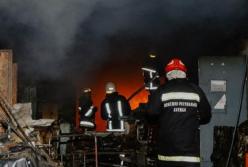 В Тернопольской области загорелся военный склад