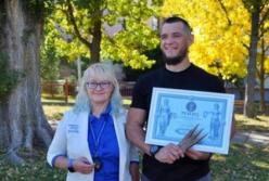 Спецпризначенець і чемпіон Європи встановив новий рекорд України з метання ножа