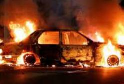 В Киеве за ночь сгорели несколько автомобилей (видео)