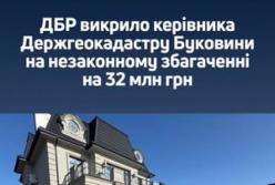 Посадовця Держгеокадастру Чернівецької області викрили на незаконному збагаченні на 32 млн грн