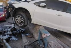 В Киеве произошло серьезное ДТП при участии велосипедиста (фото)