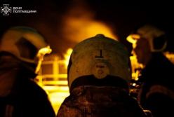 Росія вдарила по об'єкту газовидобування в Полтавській області, гасили майже всю ніч 