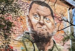 "Кепський казковий герой": у Києві замалювали мурал із Залужним на стінах дитбудинку