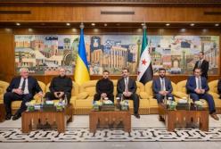 Зеленський прибув у Дамаск, до цього востаннє у Сирію приїздив Кучма у 2002 році (відео)