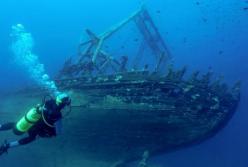 Возле острова Хортица нашли 15-метровое деревянное судно XIX века